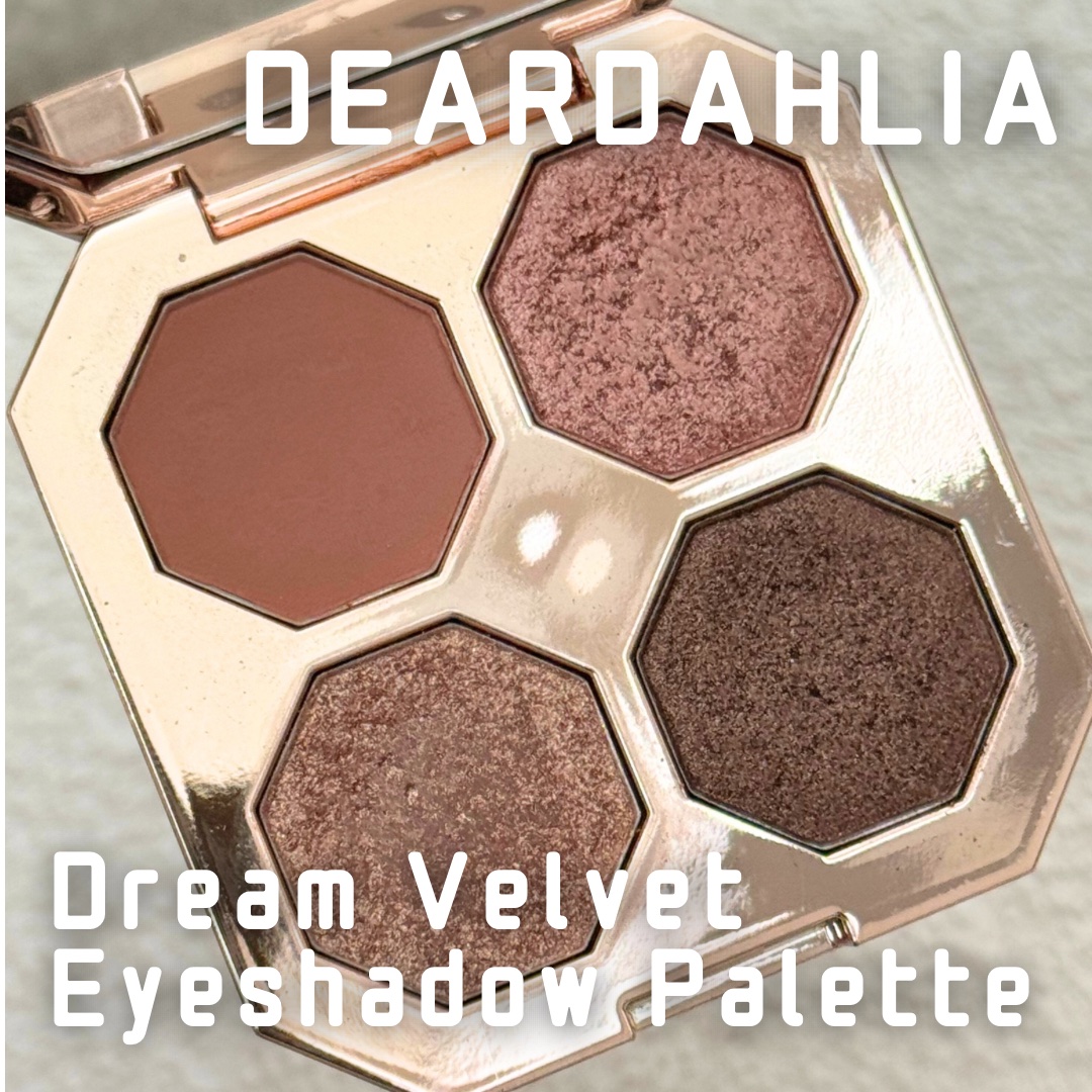 ドリームベルベットアイシャドウパレット ラブスペル/DEAR DAHLIA/アイシャドウパレットを使ったクチコミ（1枚目）