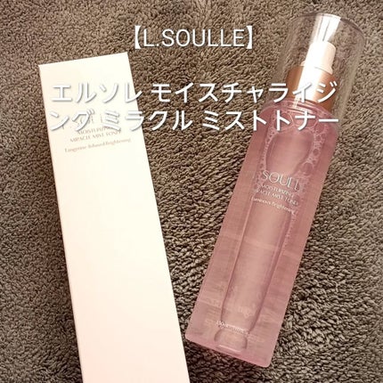 モイスチャライジング ミラクル ミストトナー/L.SOULLE/ミスト状化粧水を使ったクチコミ(1枚目)