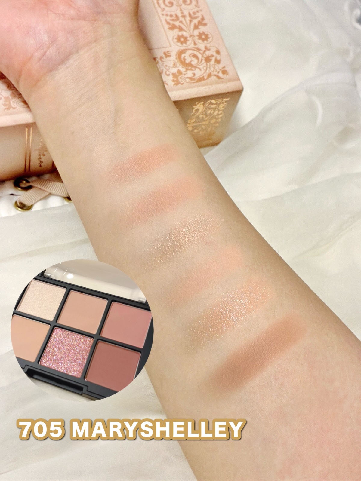 ブラーフィニシュシャドウパレット/Dinto/アイシャドウパレットを使ったクチコミ（3枚目）