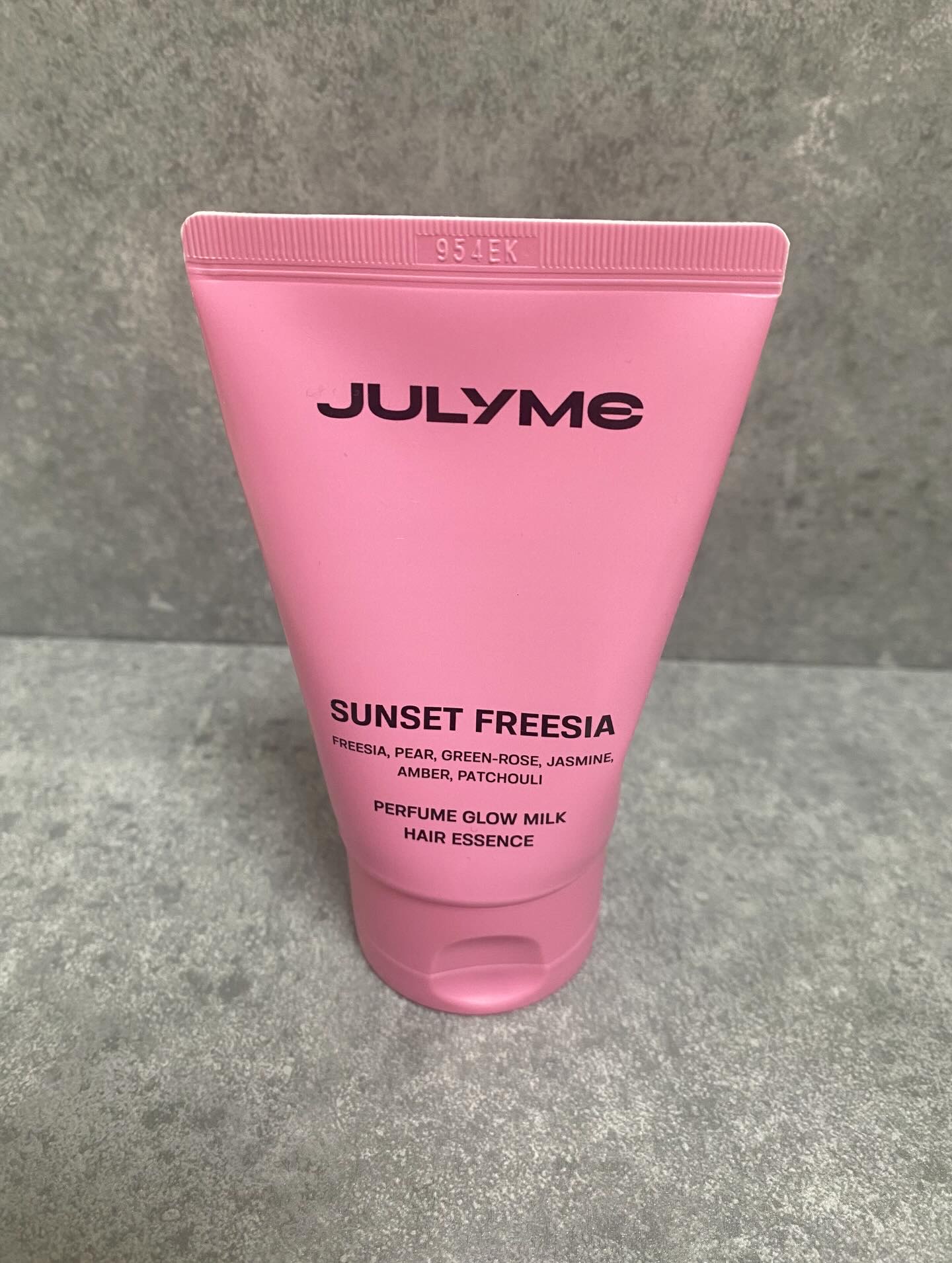 パフューム グロウミルク ヘアエッセンス Sunset Freesia/JUL7ME/ヘアミルクを使ったクチコミ（1枚目）