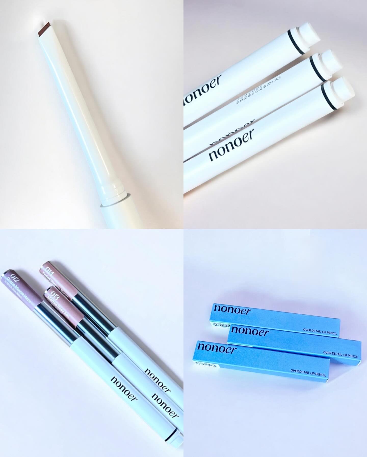 オーバーディテールリップペンシル/nonoer/リップライナーを使ったクチコミ（2枚目）