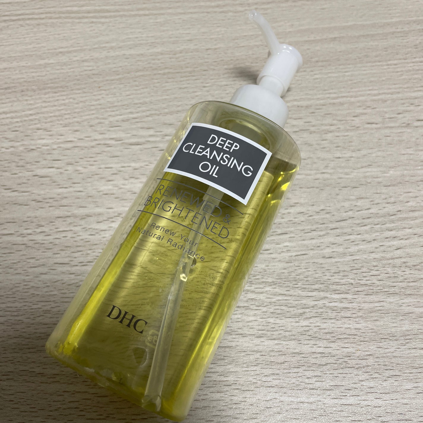 DHC 薬用ディープクレンジングオイル リニューブライト/DHC/オイルクレンジングを使ったクチコミ(1枚目)