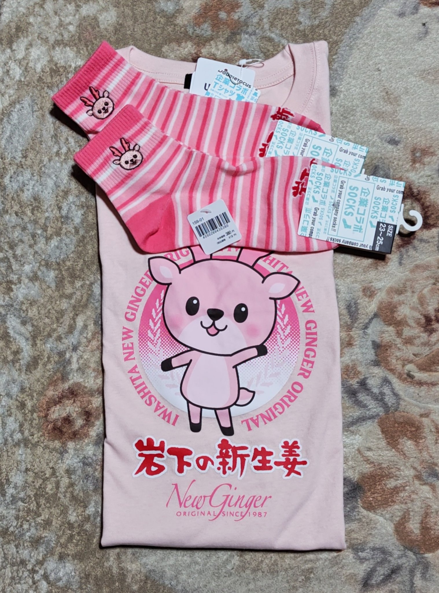 企業コラボソックス〔岩下の新生姜〕/イオン/その他を使ったクチコミ（1枚目）