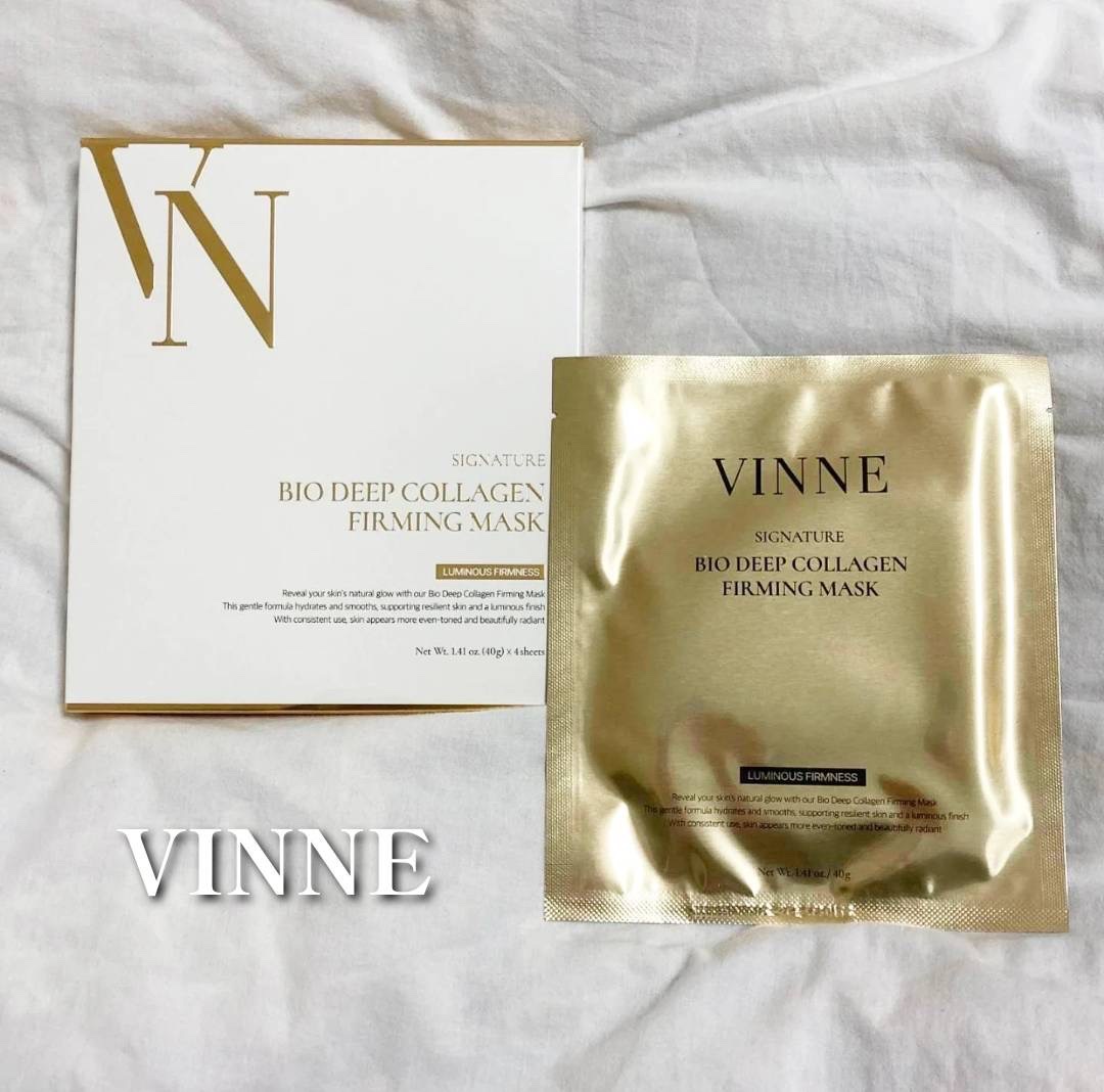 シグニチャーバイオディープコラーゲンファーミングマスク/VINNE /シートマスク・パックを使ったクチコミ（1枚目）