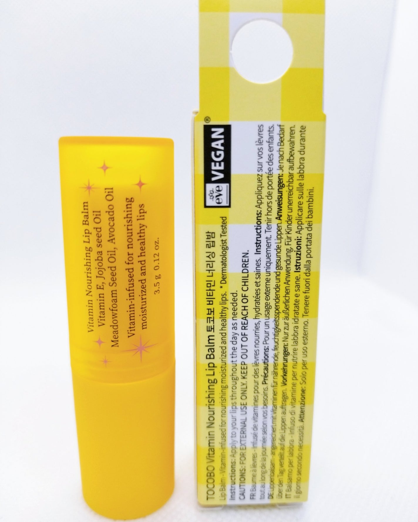 ビタミンナリシングリップバーム/TOCOBO/リップバームを使ったクチコミ(2枚目)