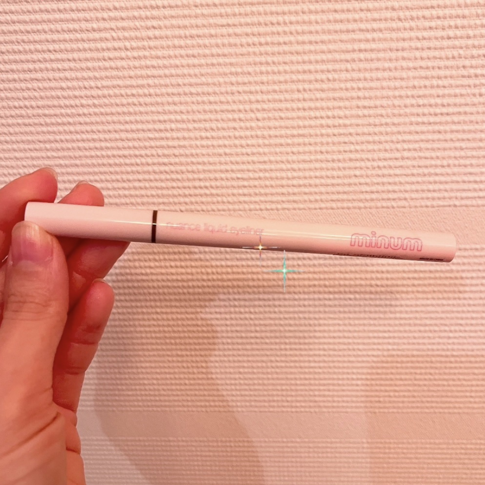 ニュアンスリキッドアイライナー/minum/リキッドアイライナーを使ったクチコミ（2枚目）