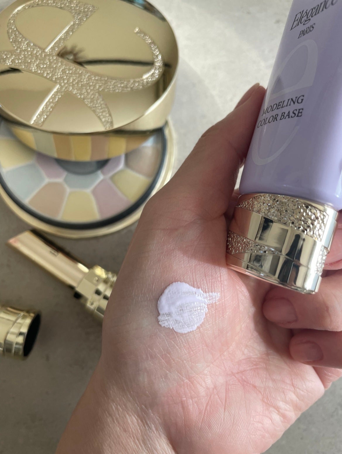 エレガンス モデリング カラーベース/Elégance/化粧下地を使ったクチコミ(2枚目)