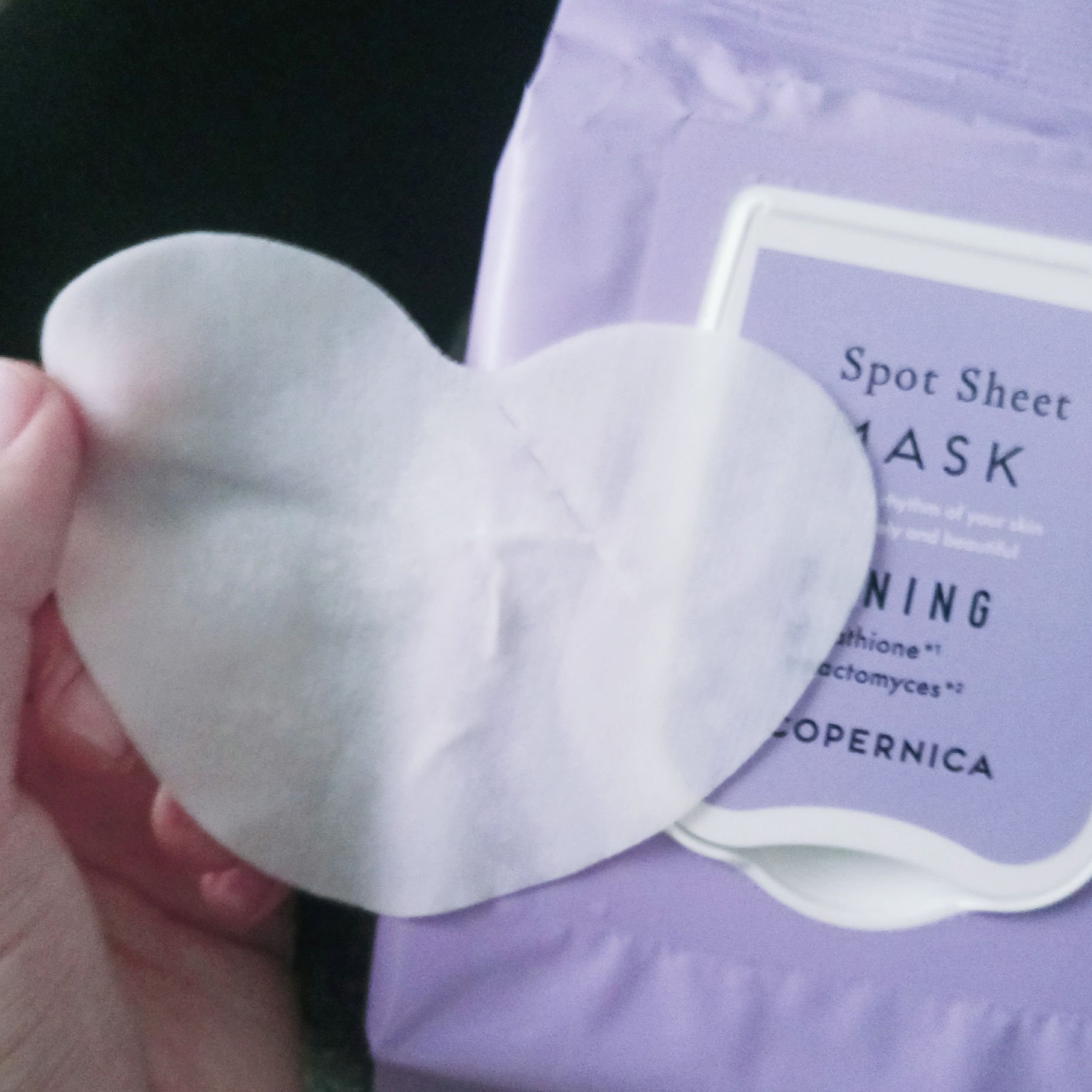 角層チューニングスポットシート トーニング/COPERNICA/シートマスク・パックを使ったクチコミ（2枚目）