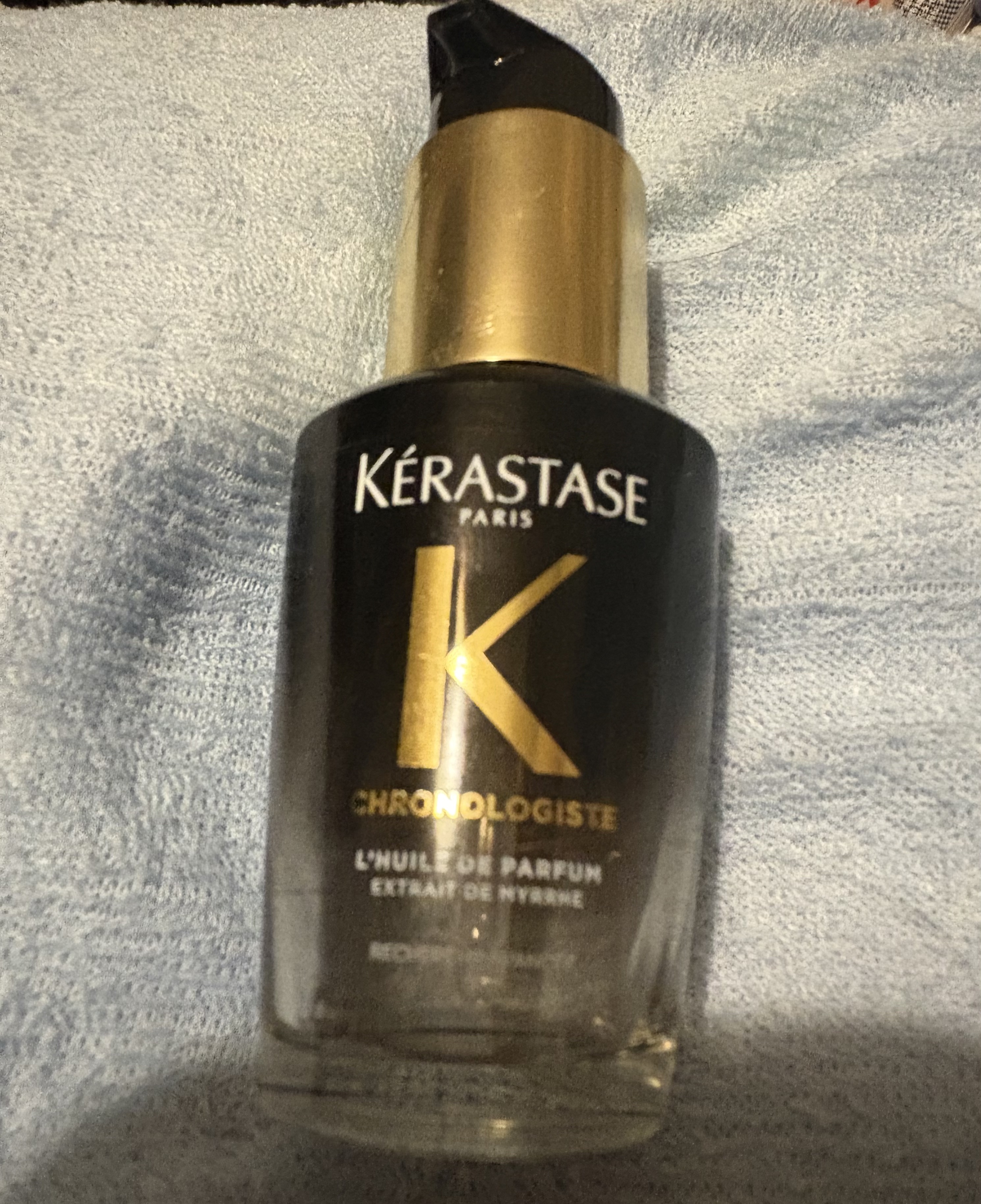 ユイル クロノロジスト N/ケラスターゼ/ヘアオイルを使ったクチコミ（1枚目）