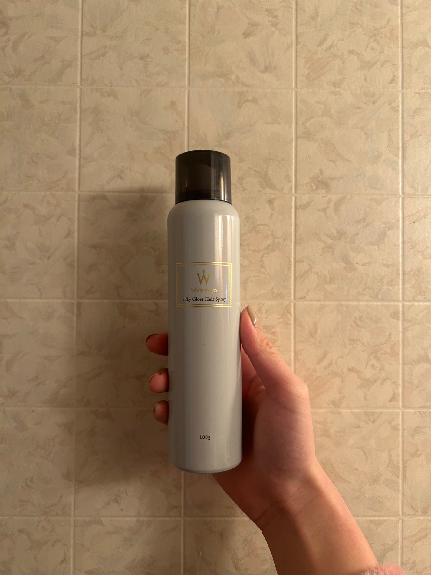 ウォンジョンヨ シルキーグロスヘアスプレー/Wonjungyo/ヘアスプレーを使ったクチコミ(1枚目)