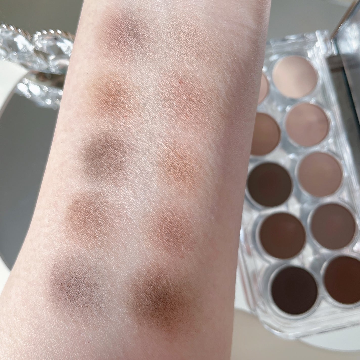 ライトオンアイズシャドウパレット/ルミル/アイシャドウパレットを使ったクチコミ(3枚目)