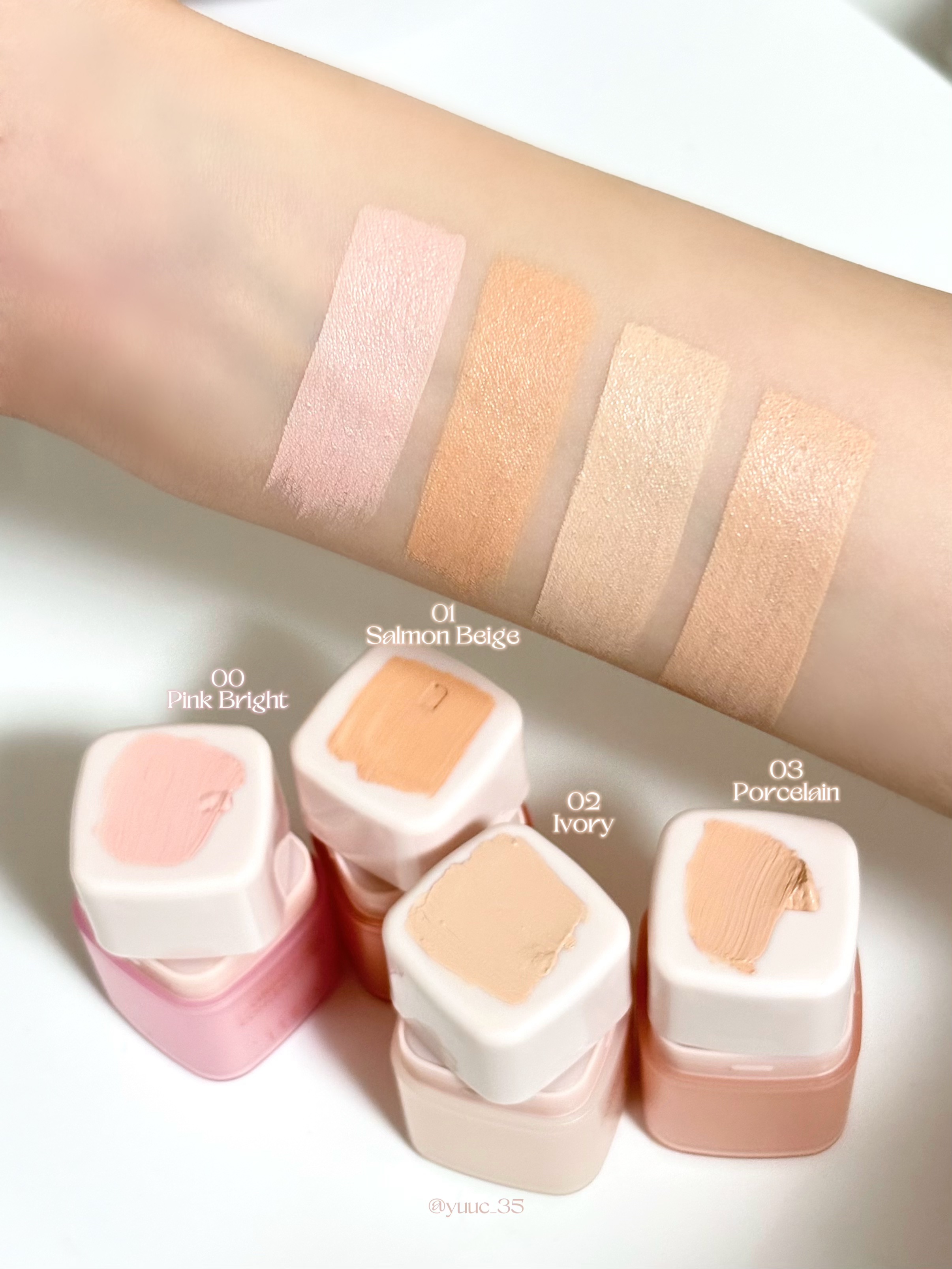 グラインディングコンシールバター/LUNA/クリームコンシーラーを使ったクチコミ（2枚目）