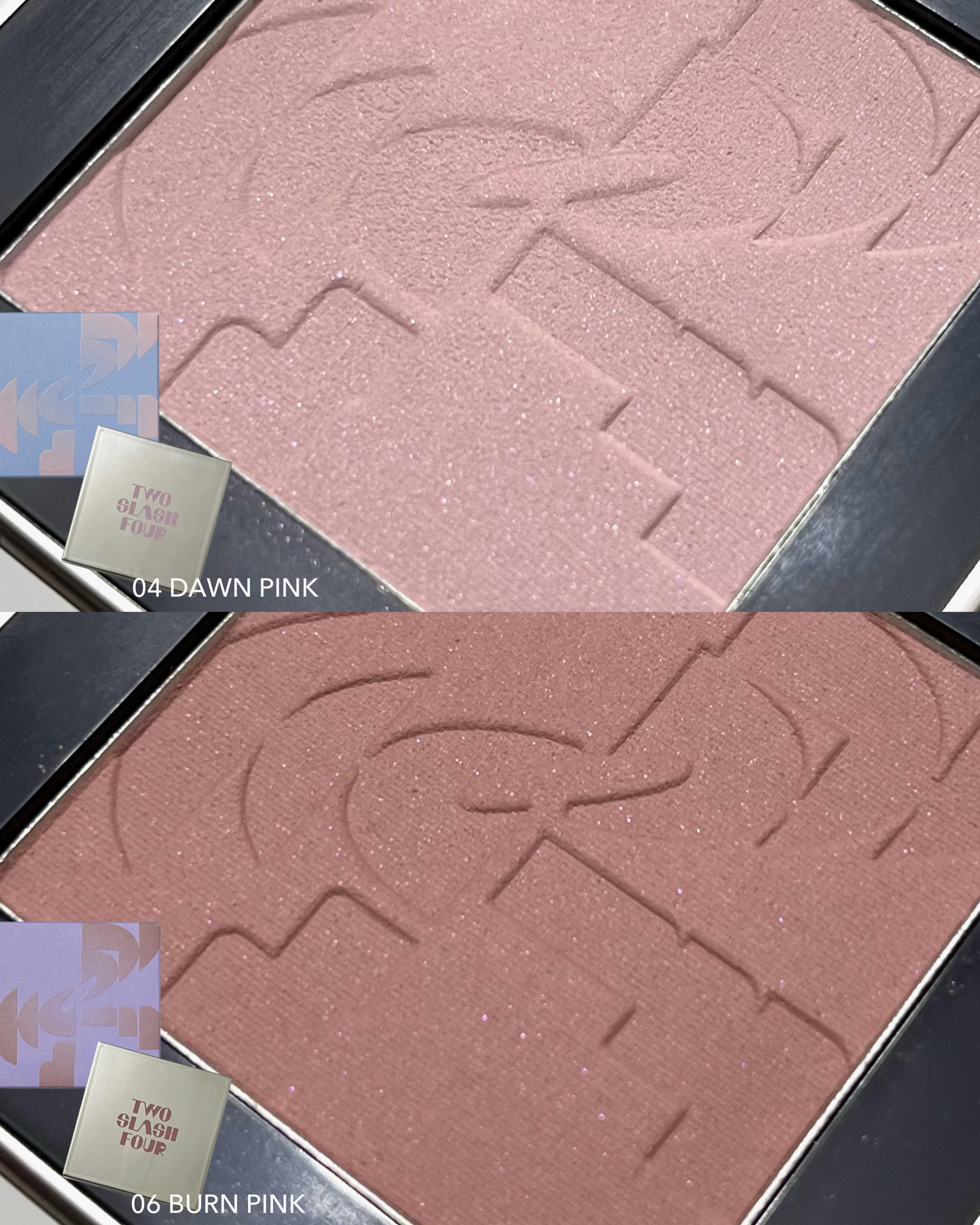 オールオーバーフェイスブラッシュ/TWO SLASH FOUR/パウダーチークを使ったクチコミ（1枚目）