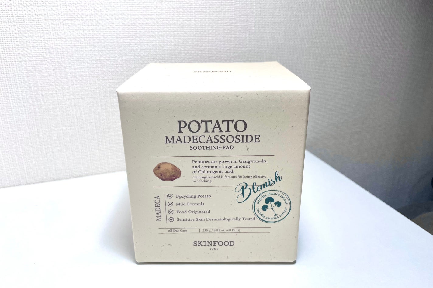 SKINFOOD ポテト マデカソ スージングパッド/SKINFOOD/トナーパッドを使ったクチコミ(1枚目)