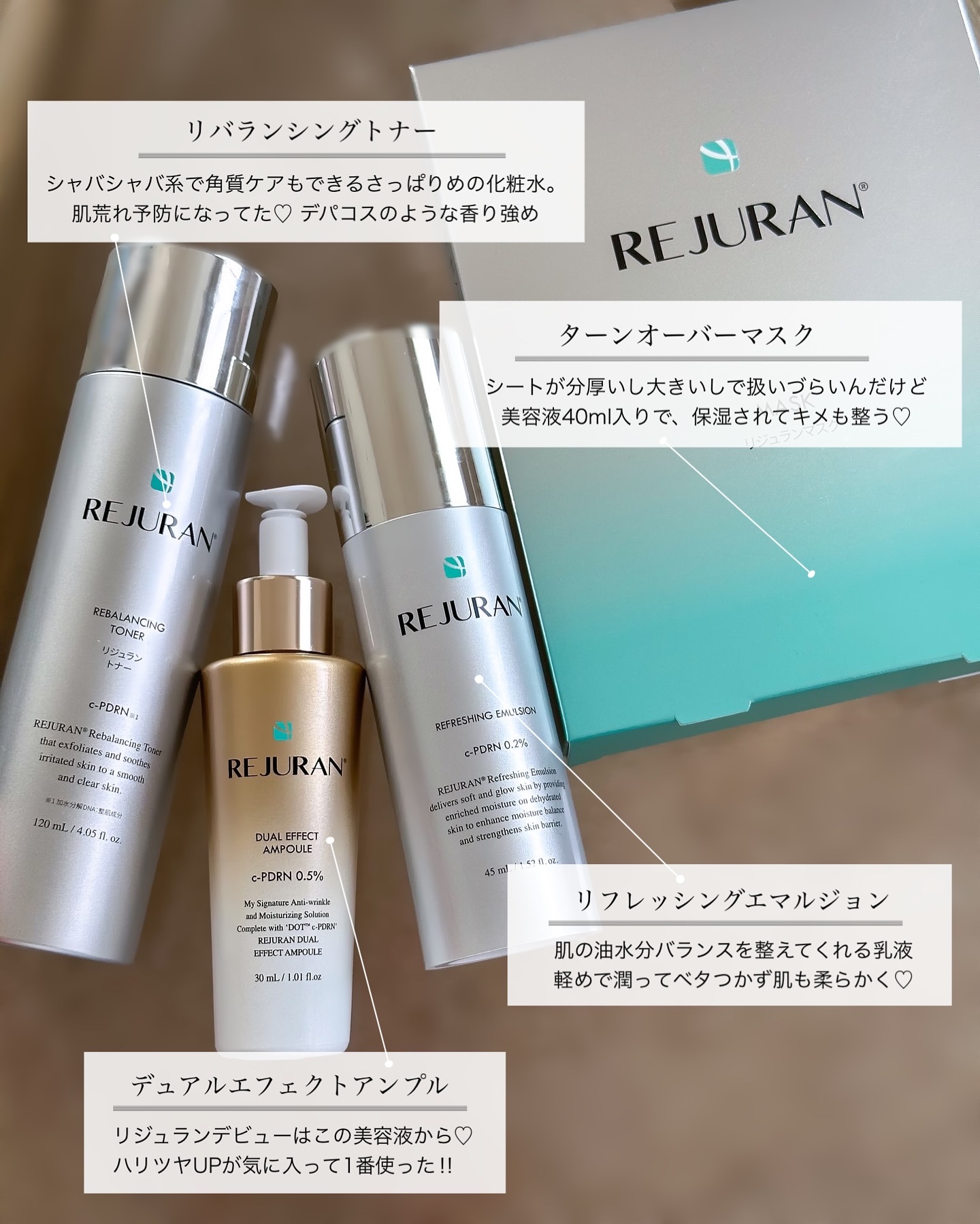 REJURAN ターンオーバークリームエンハンスド 50ml/REJURAN COSMETICS/フェイスクリームを使ったクチコミ（2枚目）