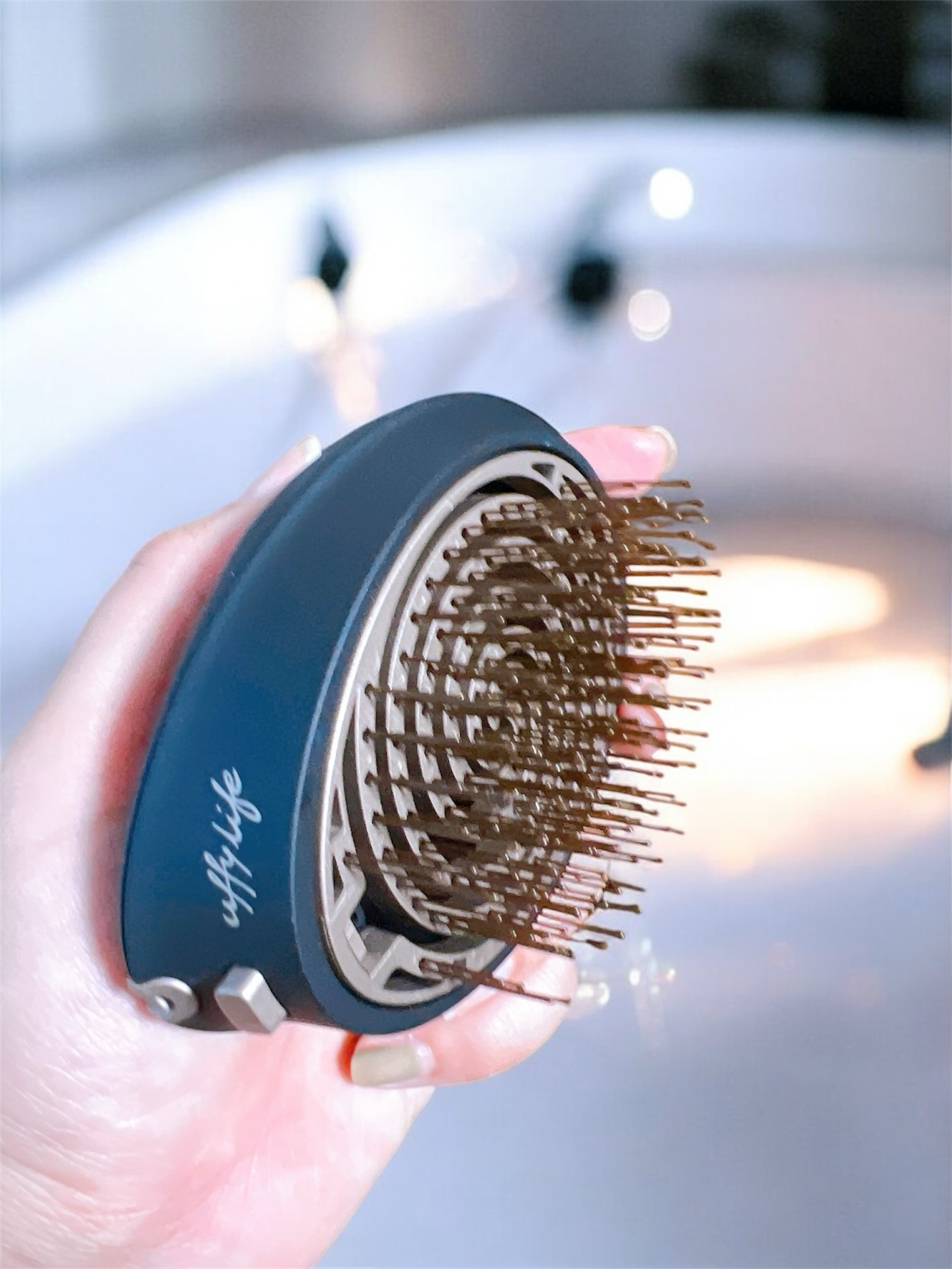 究極のヘアブラシ spiral shine/スパイラルシャイン/ヘアブラシを使ったクチコミ（1枚目）