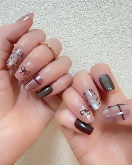 ネイルチップ/SHEIN/ネイルチップ・パーツを使ったクチコミ(1枚目)