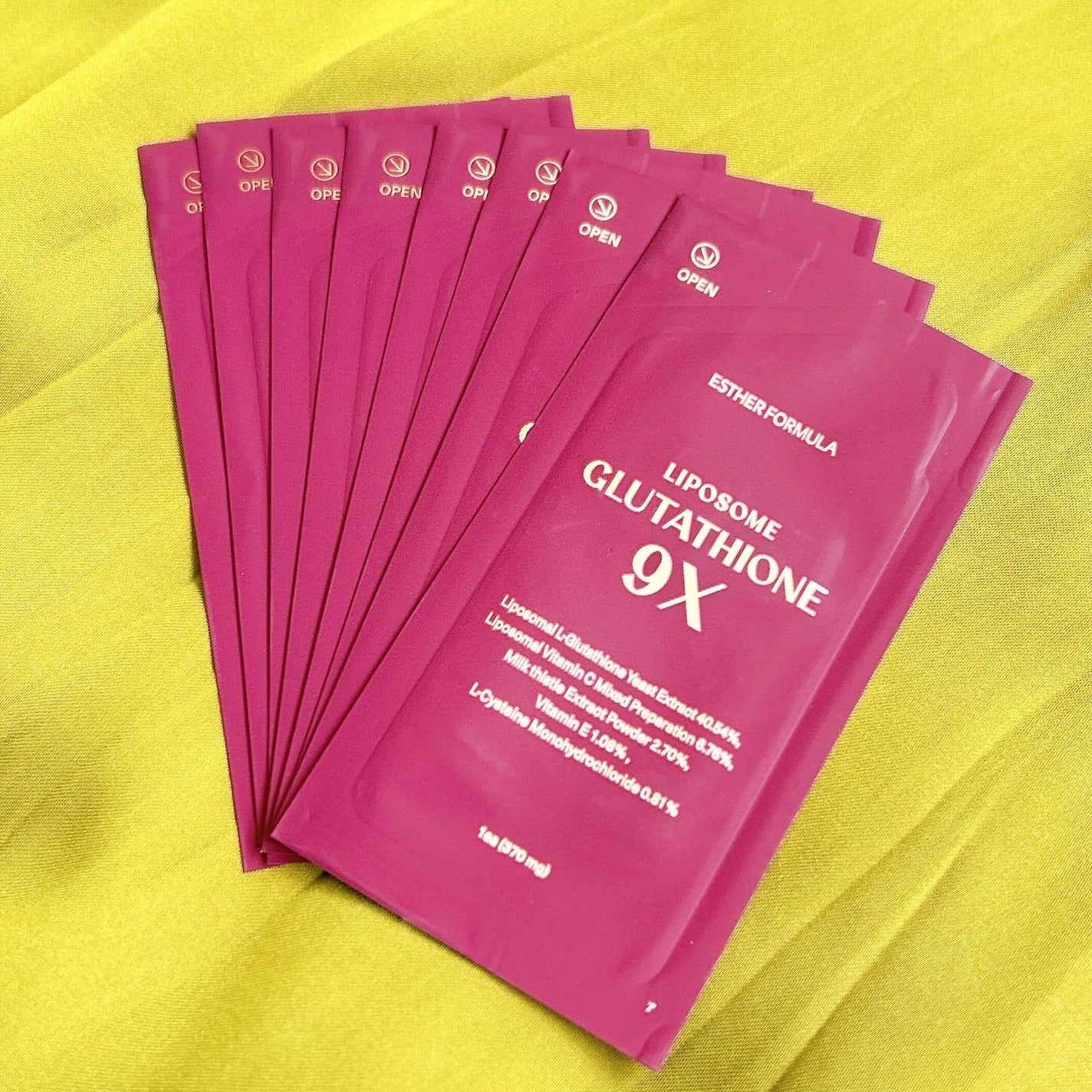 Lyuh Esther Liposome Glutathione Direct Ultra 9X ESTHER FORMULA