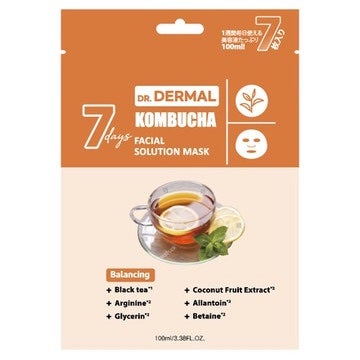 7days フェイシャルソリューションマスク コンブチャ/Dr.DERMAL/シートマスク・パックを使ったクチコミ(1枚目)