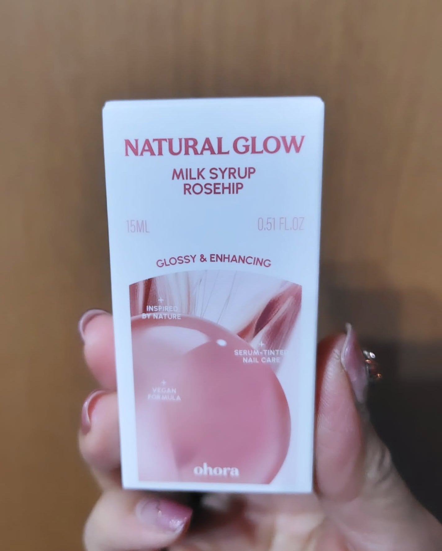 ひろちゃん on LIPS 「ohoraミルクシロップローズヒップ🩷NEW🩷ジェルネイルとい..」(2枚目)