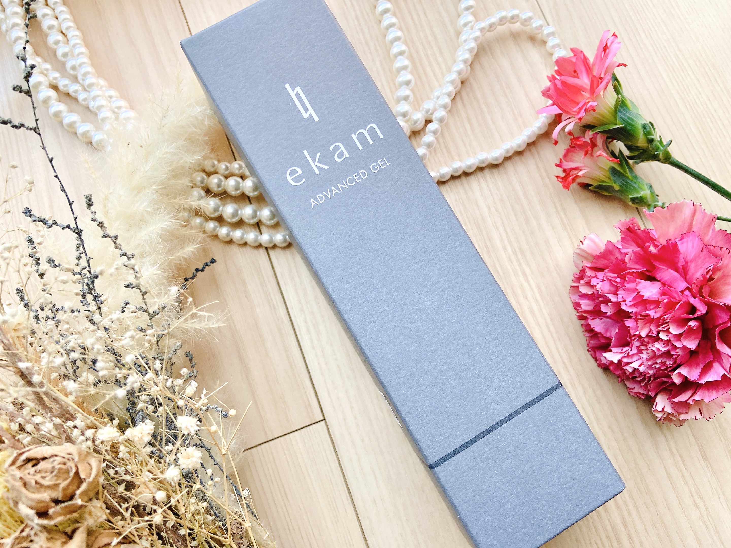 ekam ekam アドバンスドジェル＜オールインワンジェル＞のクチコミ「※コエタスのモニターキャンペーンでいただいた、エカム アドバンスドジェルについてのレビューです.....」（2枚目）