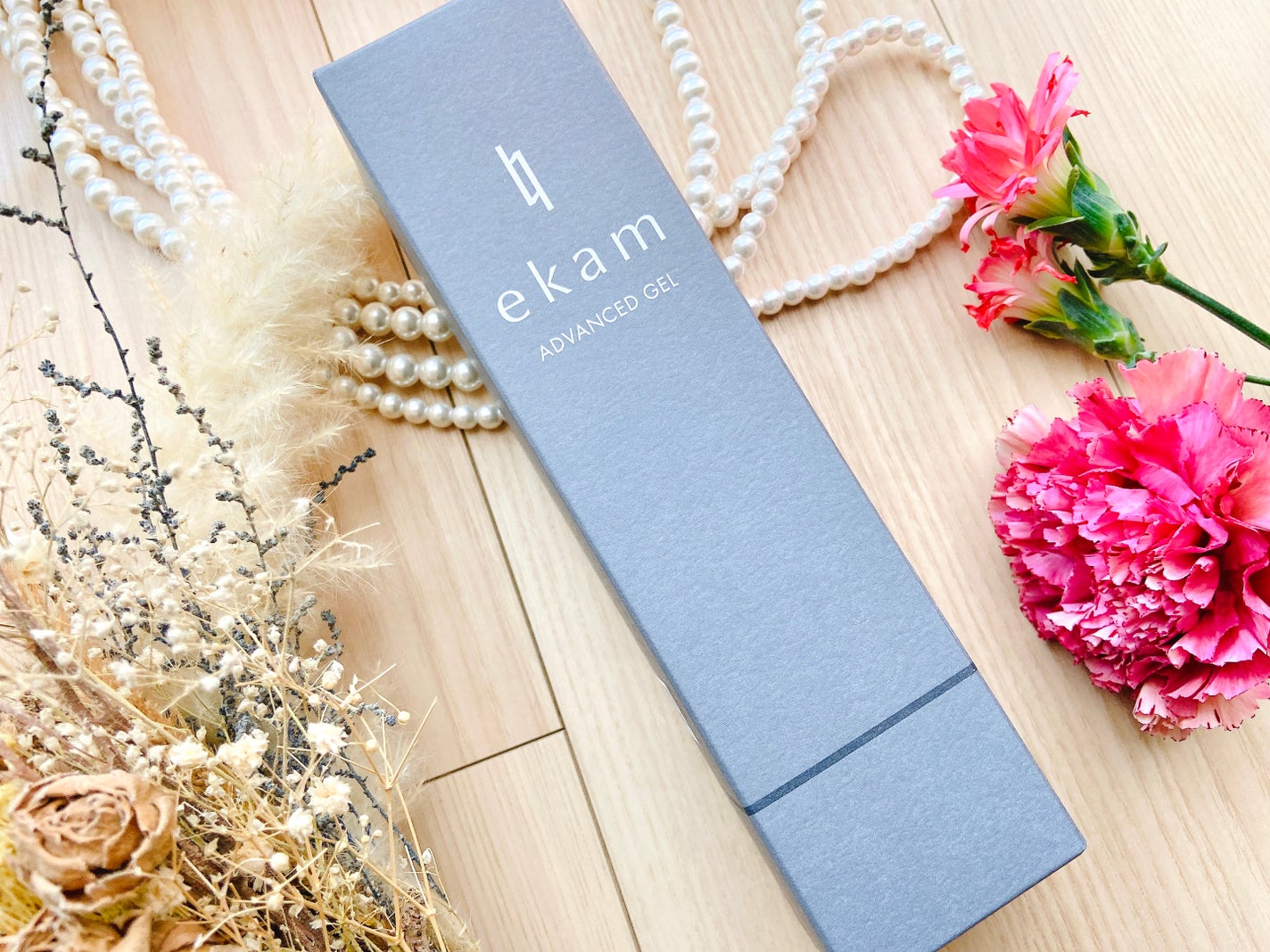 ekam アドバンスドジェル<オールインワンジェル>/ekam/オールインワン化粧品を使ったクチコミ(2枚目)