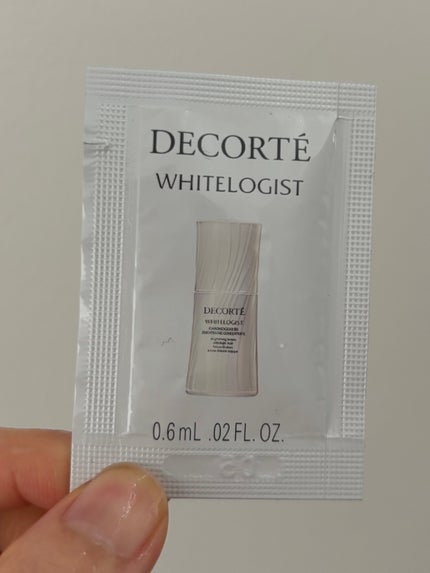 コスメデコルテ ホワイトロジスト クロノジェネシス ブライトニング コンセントレイト 【医薬部外品】 <美白美容液>/DECORTÉ/美容液を使ったクチコミ(1枚目)