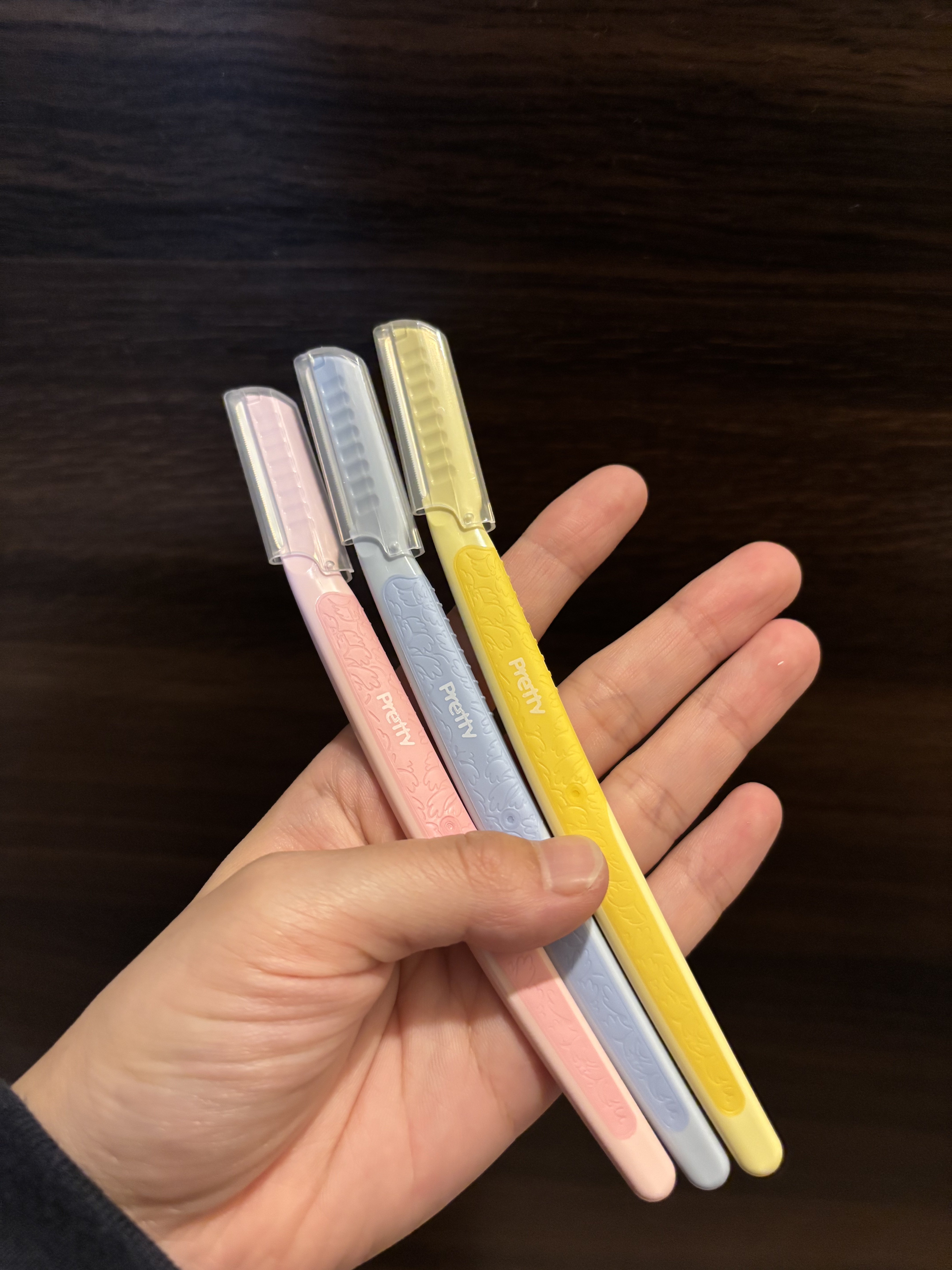 プリティー 敏感肌用フェイスL 3本入/貝印/シェーバーを使ったクチコミ（1枚目）