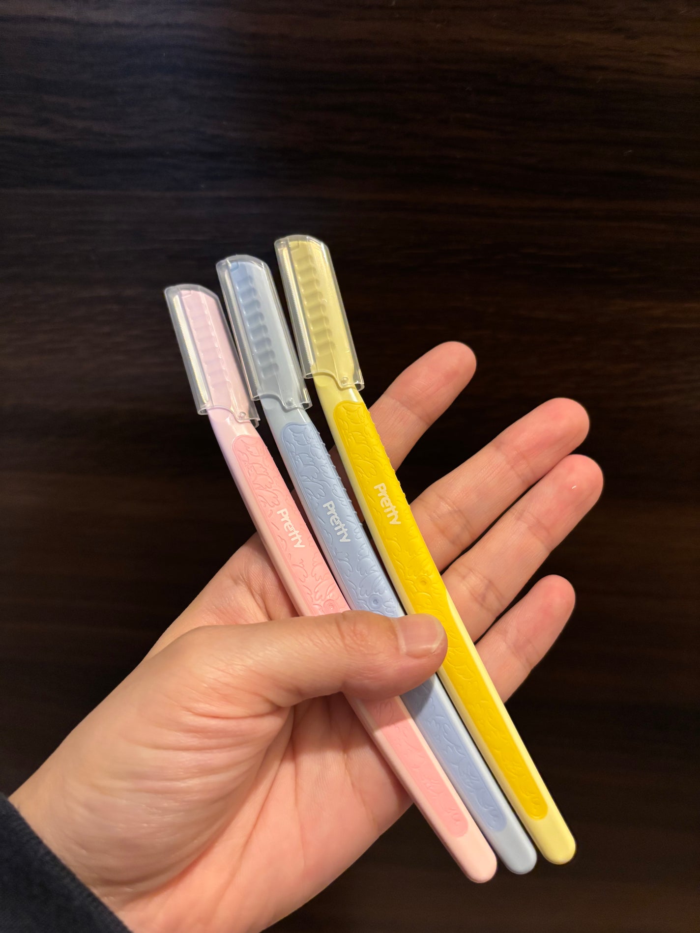 プリティー 敏感肌用フェイスL 3本入/貝印/シェーバーを使ったクチコミ(1枚目)