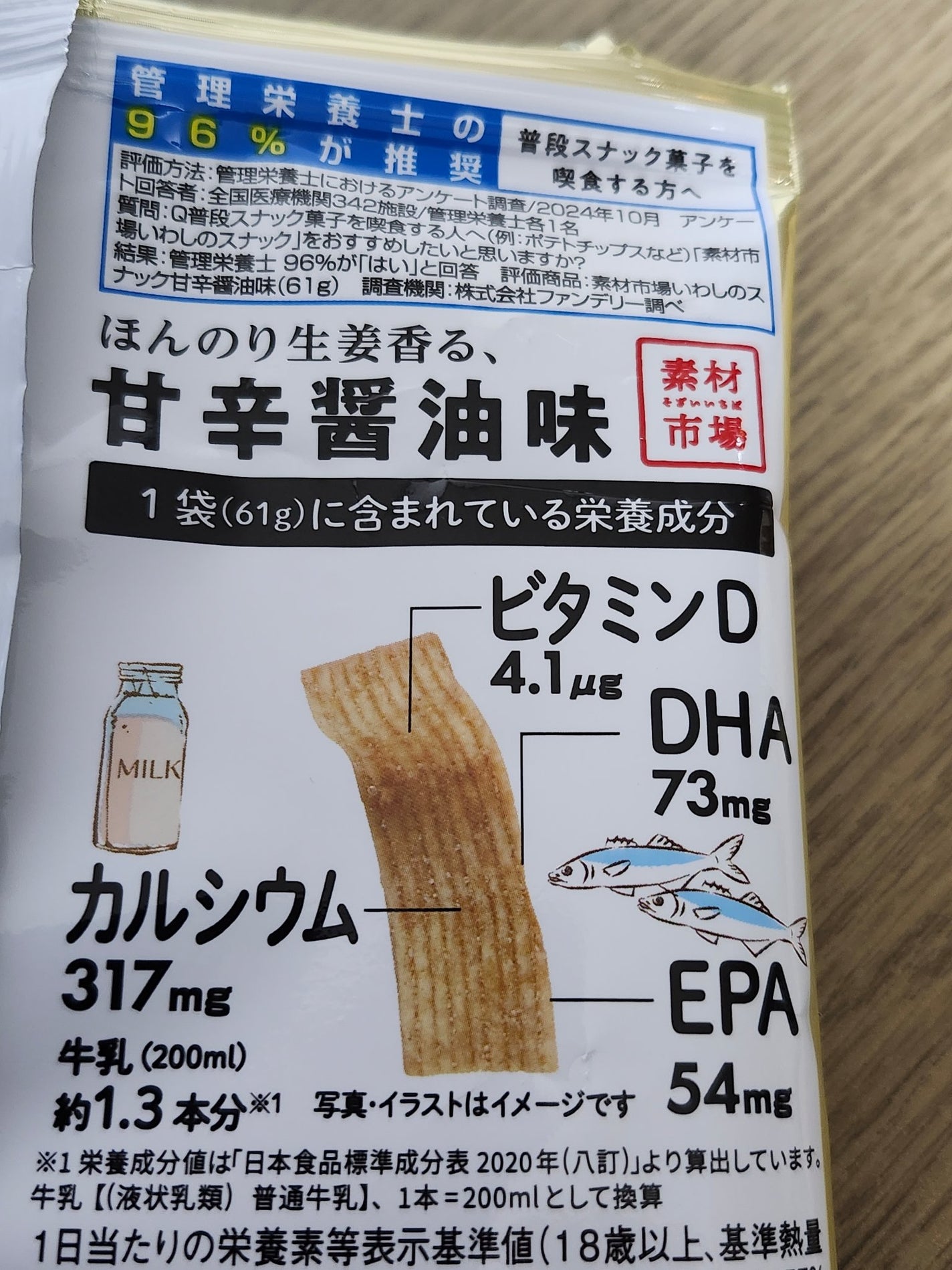 さばのスナック/おやつカンパニー/食品を使ったクチコミ(3枚目)