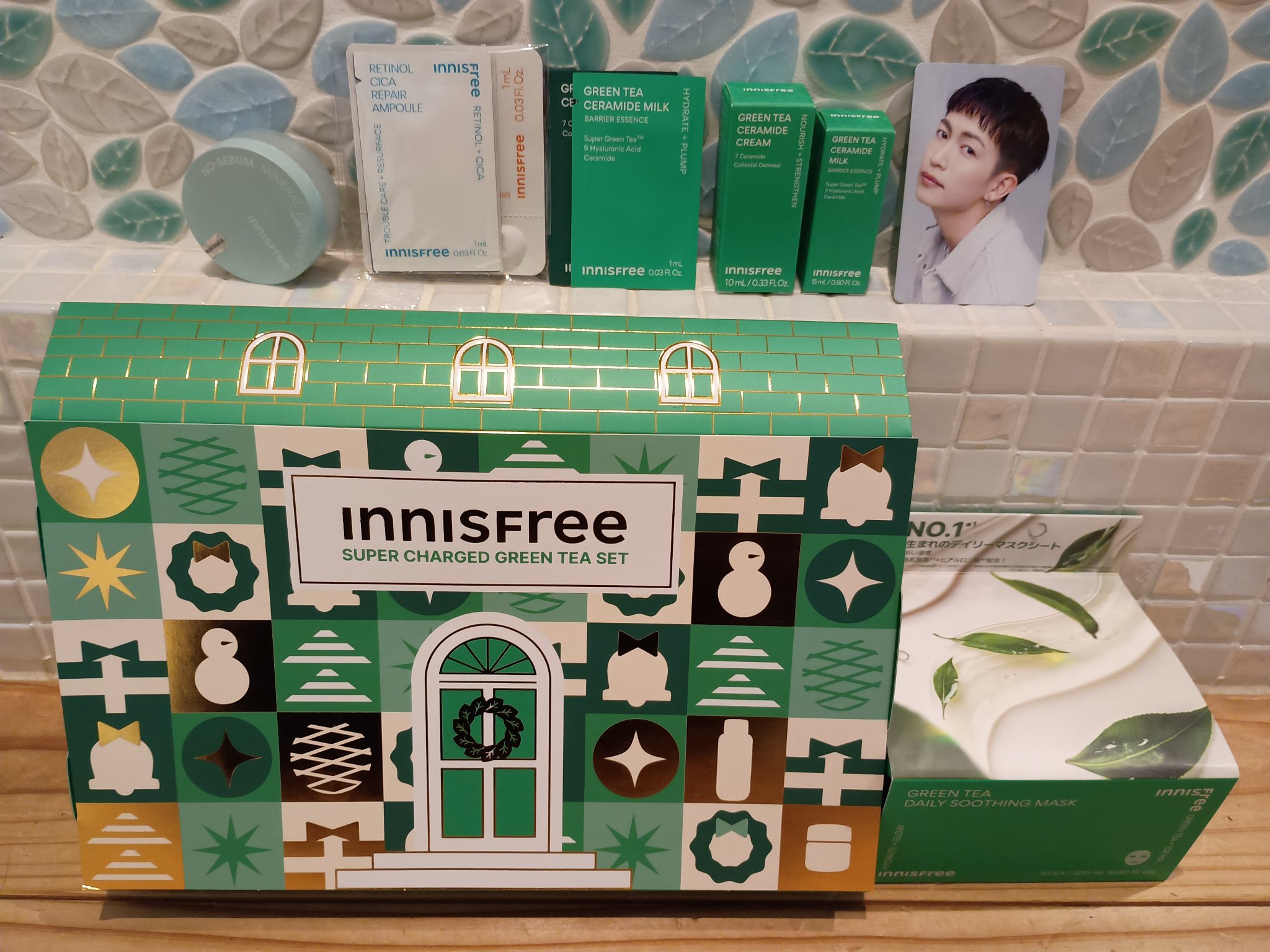 グリーンティー アミノ　クレンジングフォーム/innisfree/洗顔フォームを使ったクチコミ（1枚目）