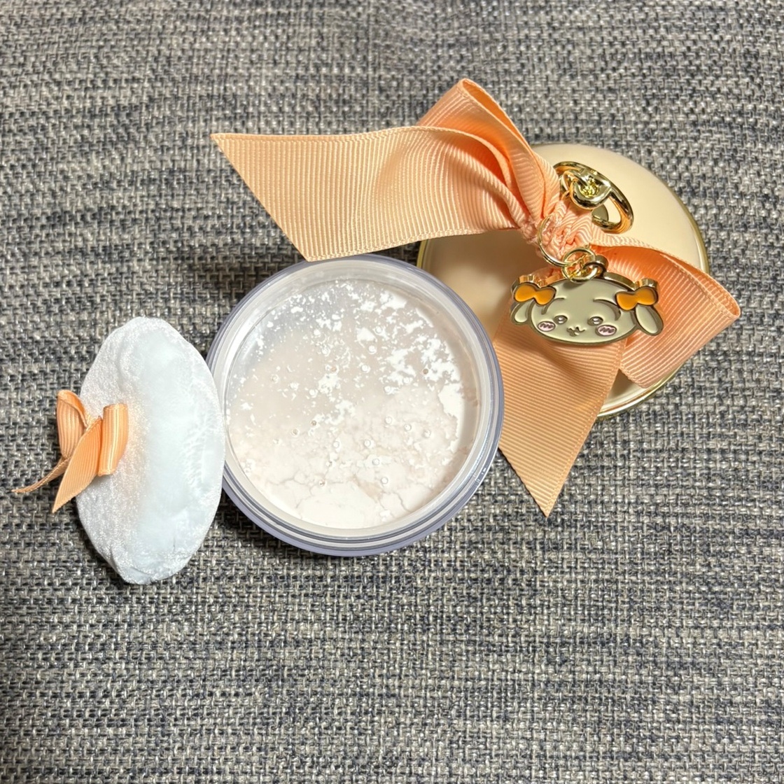 ちいかわ リボンシリーズ ルースフェイスパウダー/SHOBIDO/フェイスパウダーを使ったクチコミ（2枚目）