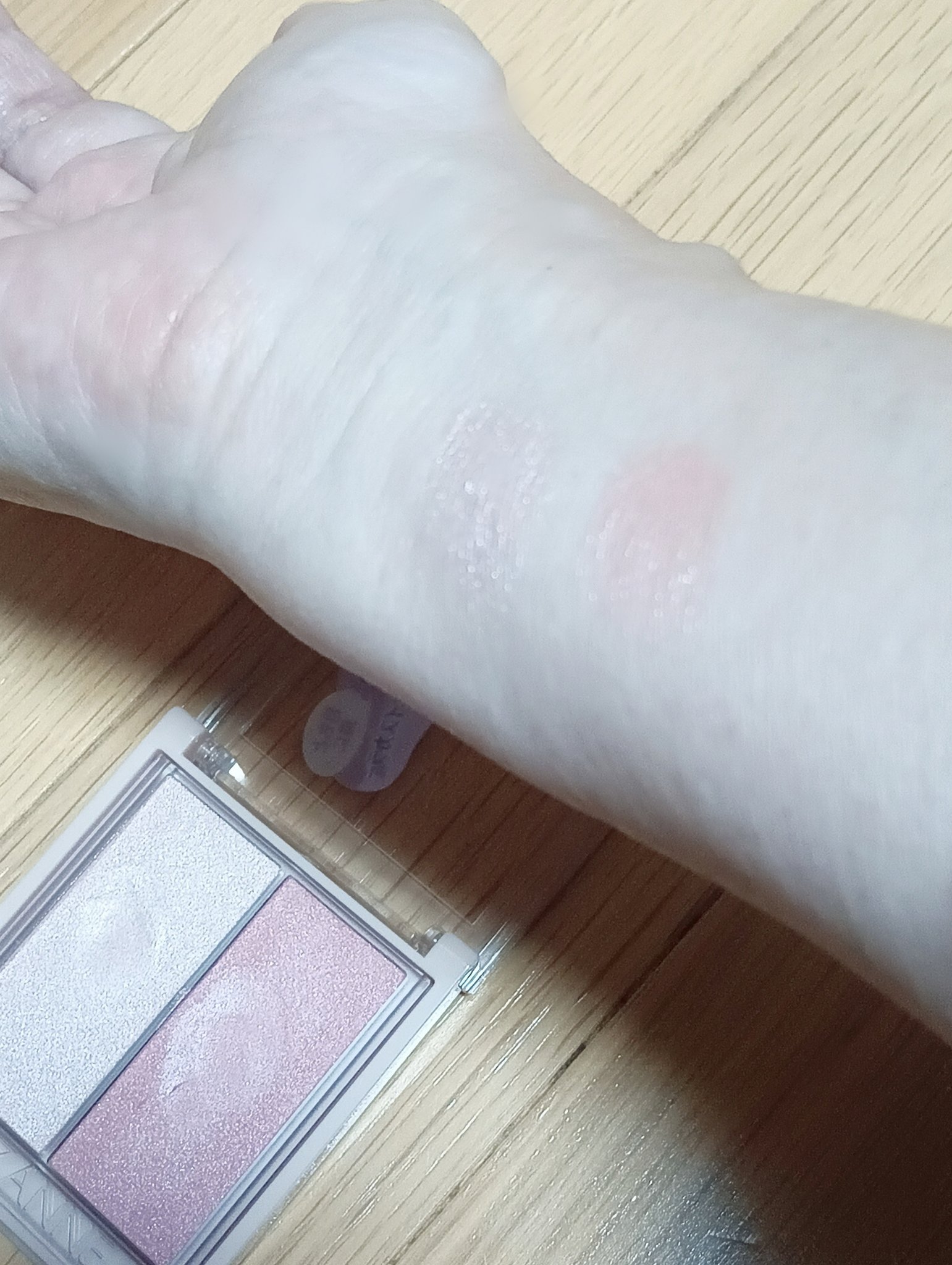 フェイスグロウカラー/CEZANNE/クリームハイライトを使ったクチコミ（2枚目）