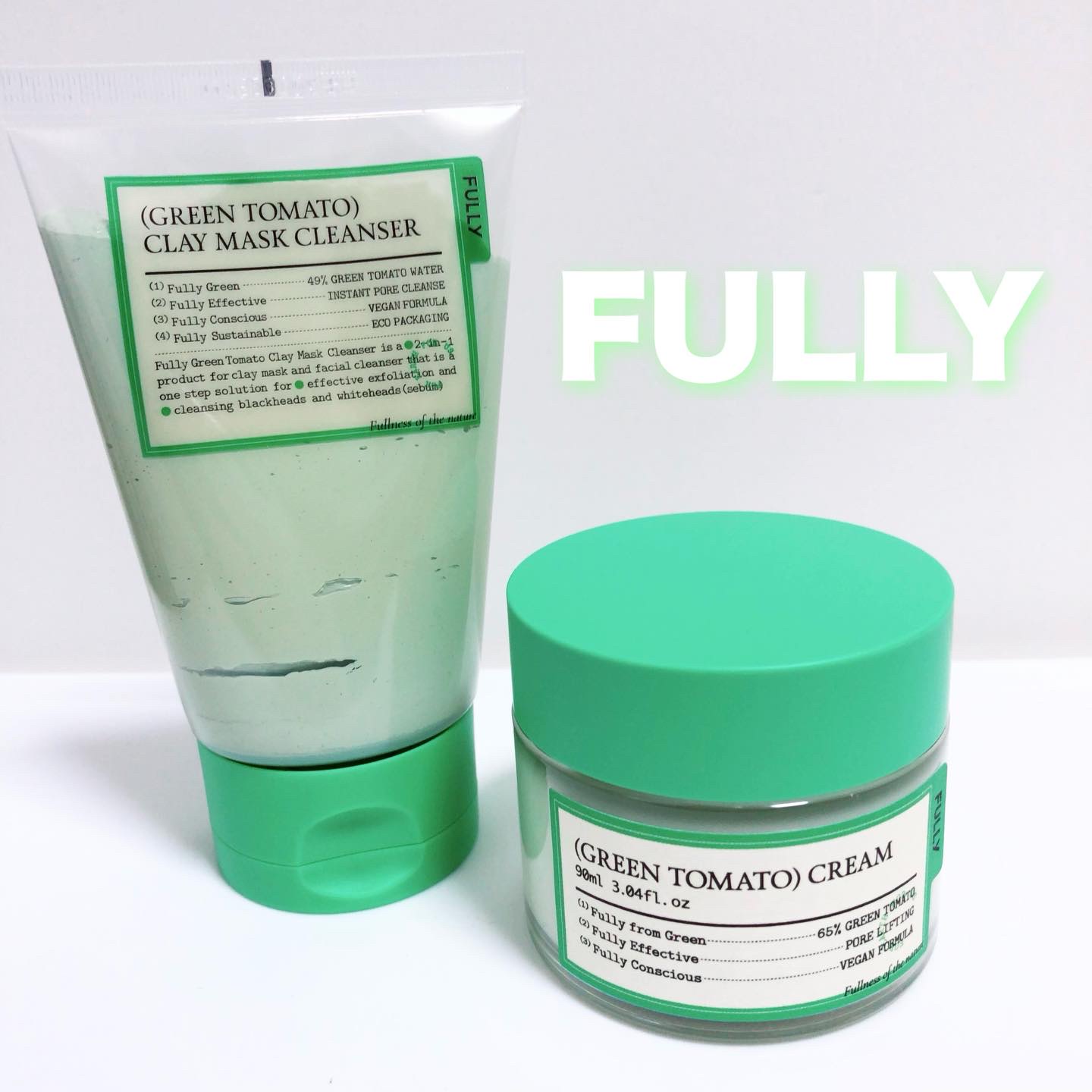 グリーントマトクレイマスククレンザー/FULLY/洗い流すパック・マスクを使ったクチコミ（1枚目）