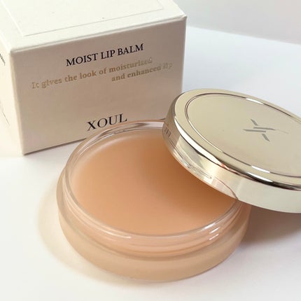 モイストリップバーム/XOUL/リップバームを使ったクチコミ(1枚目)