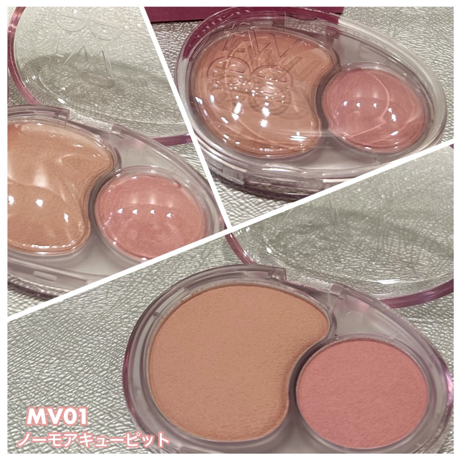 デュアルチークメロウ/fwee/ジェル・クリームチークを使ったクチコミ（1枚目）