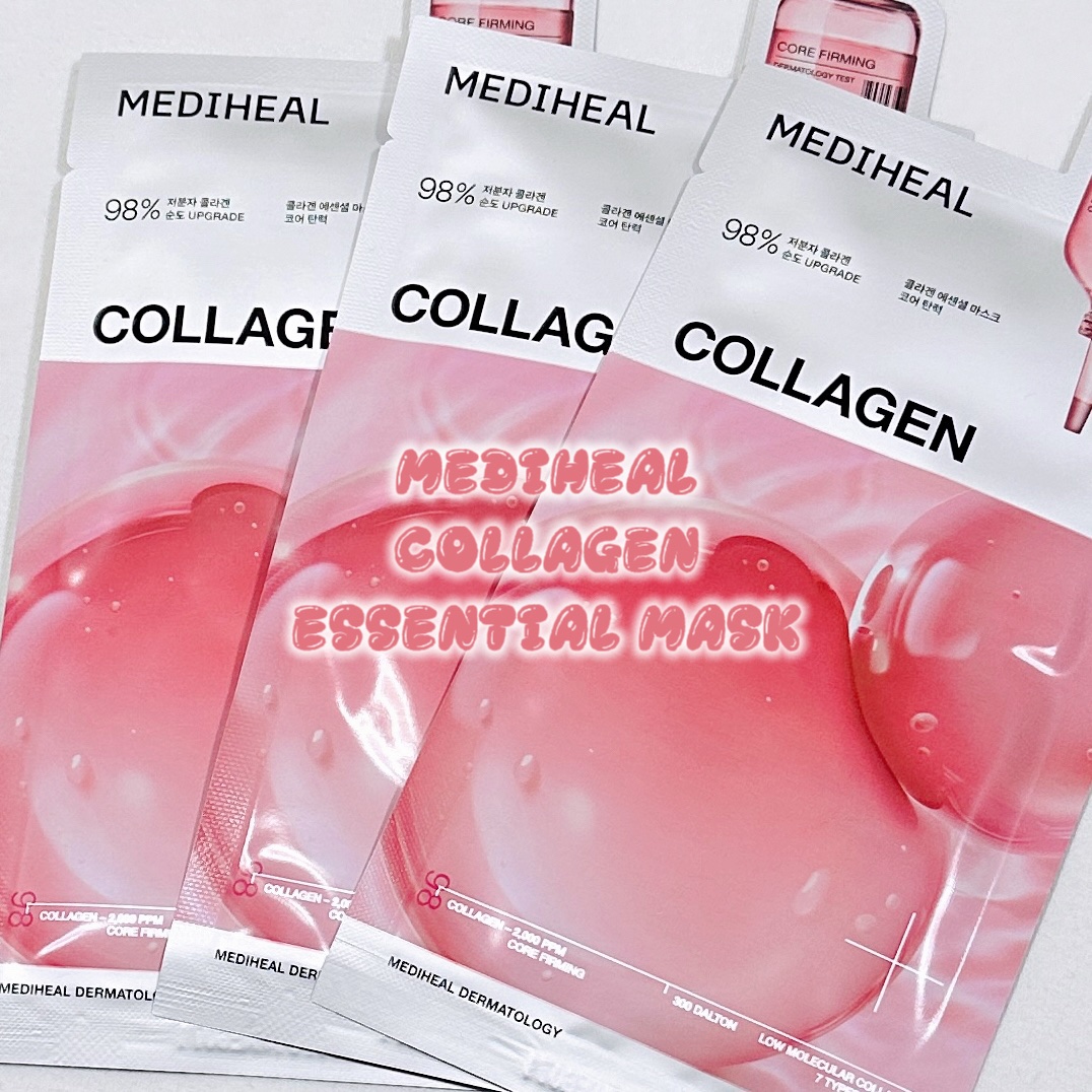 コラーゲン エッセンシャルマスクコアファーミング/MEDIHEAL/シートマスク・パックを使ったクチコミ（1枚目）