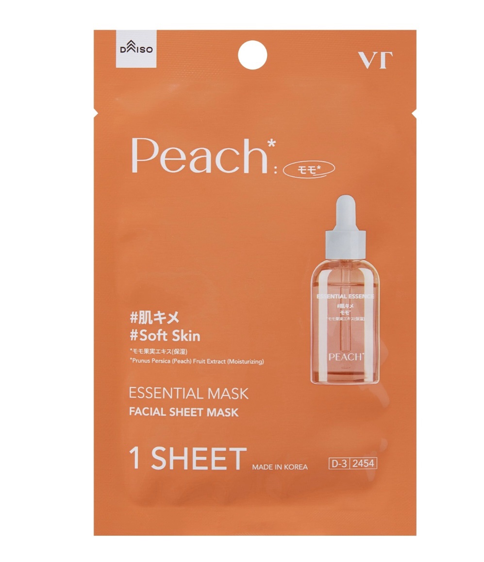 VT エッセンシャルマスク モモ/VT/シートマスク・パックを使ったクチコミ（1枚目）