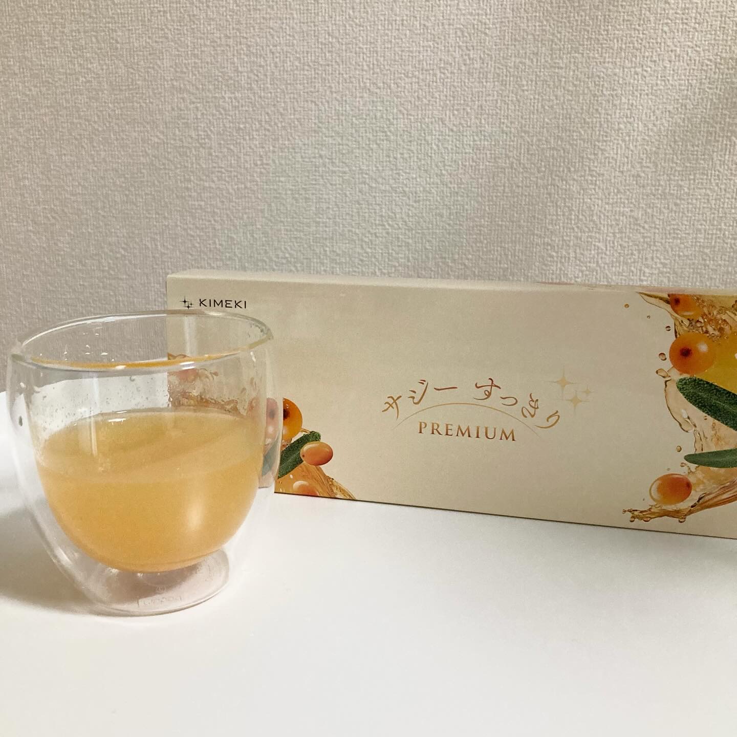 サジーすっきりPREMIUM/KIMEKI/その他ドリンクを使ったクチコミ（3枚目）