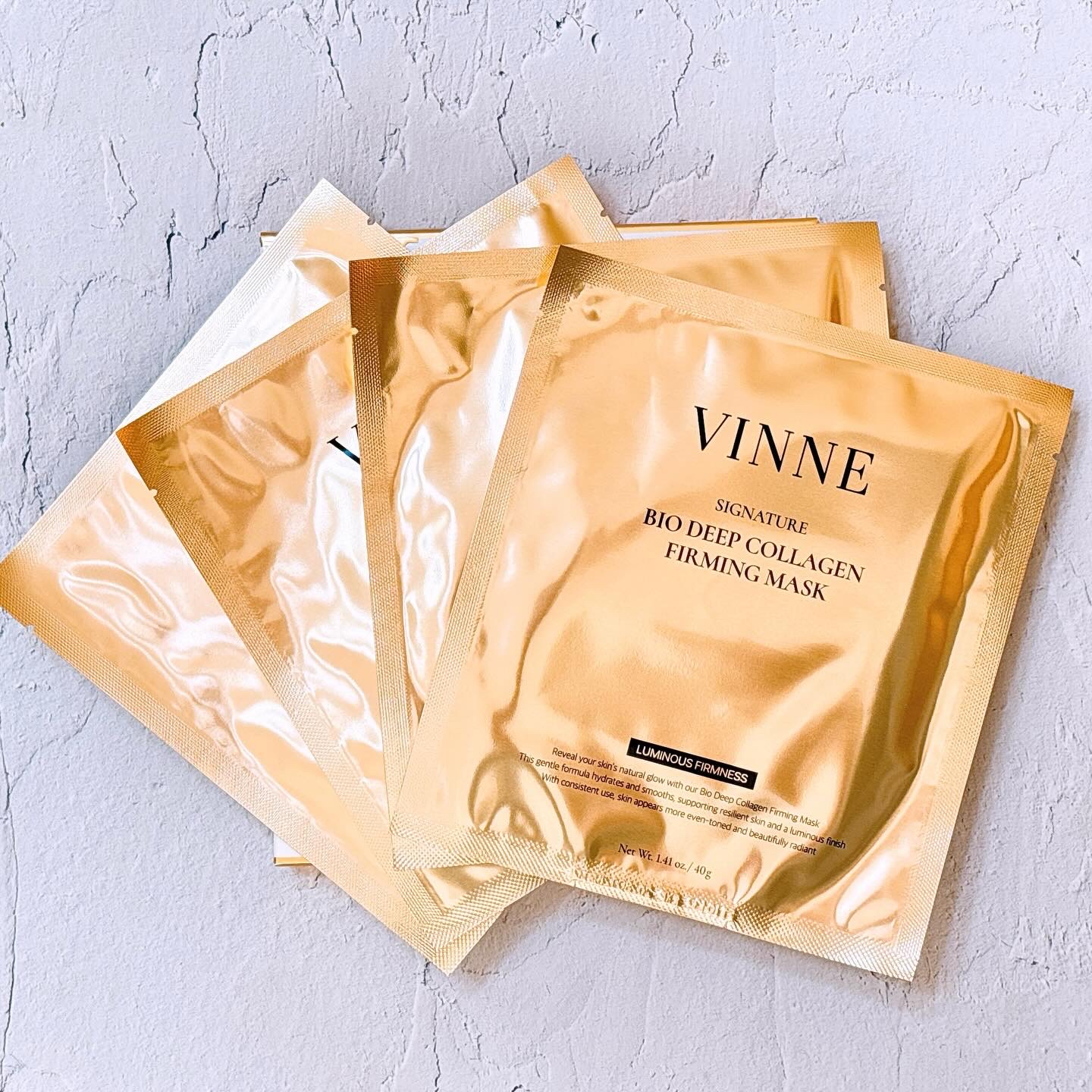 シグニチャーバイオディープコラーゲンファーミングマスク/VINNE /シートマスク・パックを使ったクチコミ（2枚目）