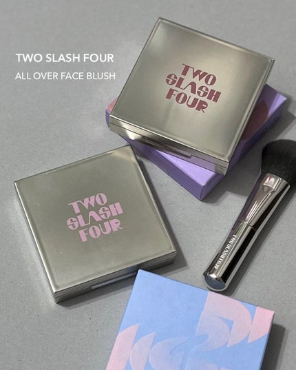 オールオーバーフェイスブラッシュ 04 ドーンピンク/TWO SLASH FOUR/パウダーチークの画像