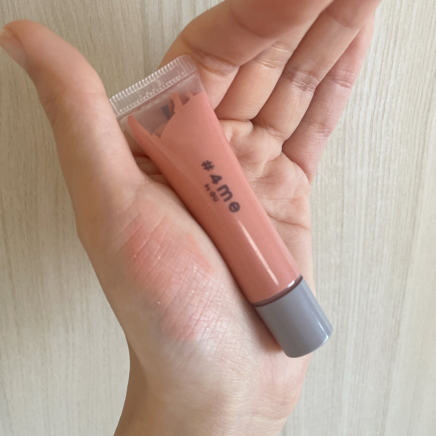 クリームアイシャドウ/#4me by GU/ジェル・クリームアイシャドウを使ったクチコミ(2枚目)