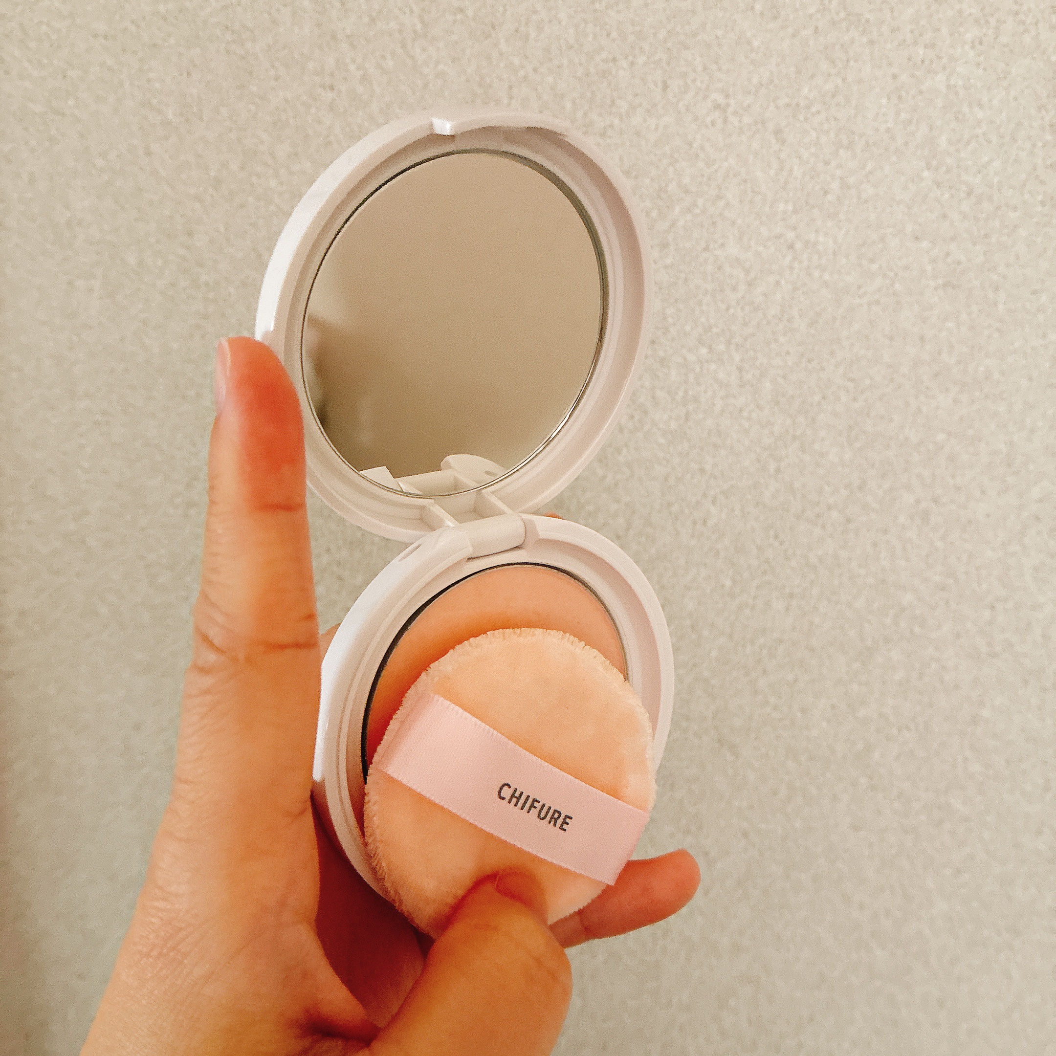 プレスト パウダー/ちふれ/プレストパウダーを使ったクチコミ（3枚目）