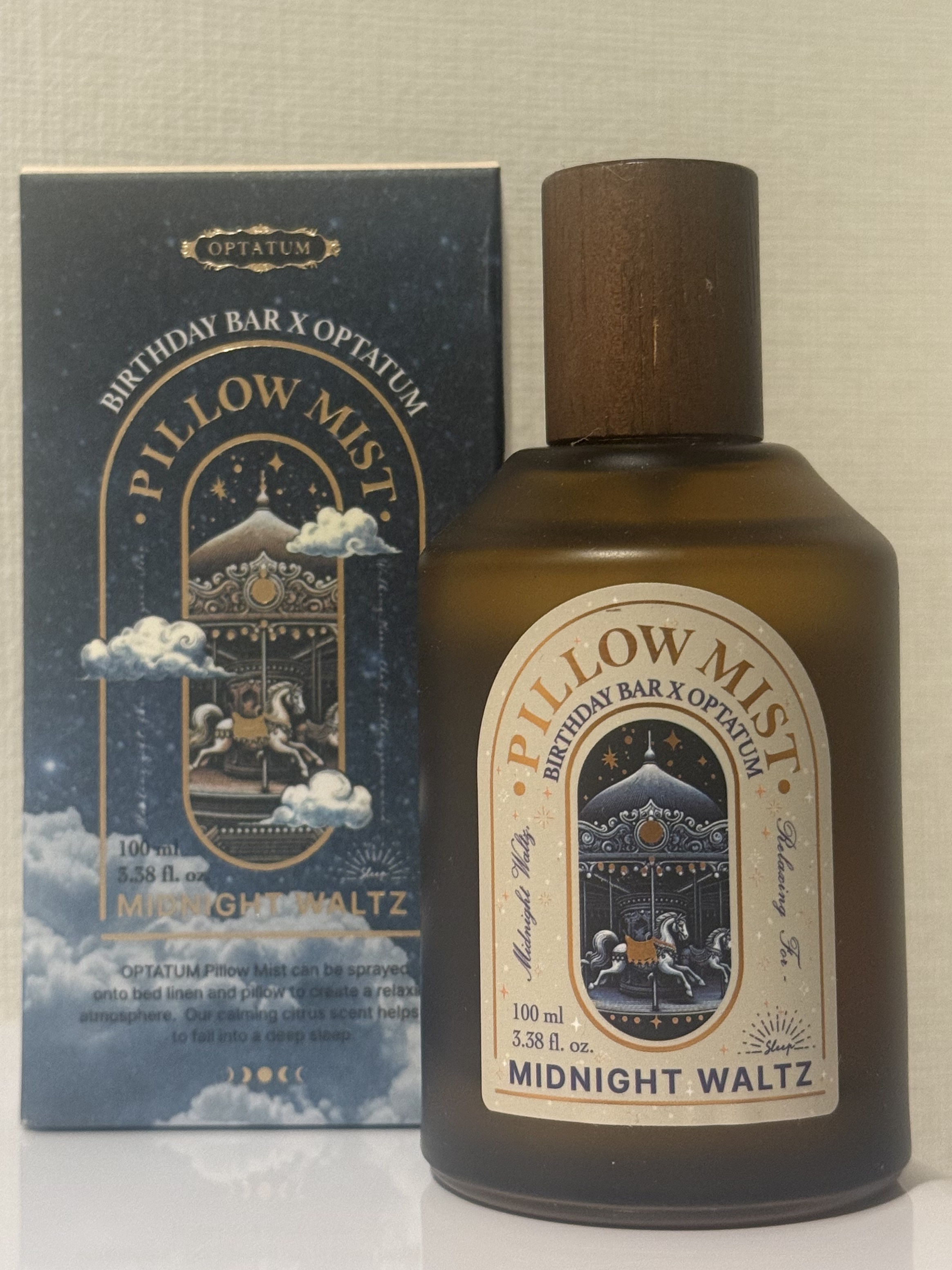 OPTATUM ピローミスト ミッドナイトワルツ/OPTATUM/ルームフレグランスを使ったクチコミ（3枚目）
