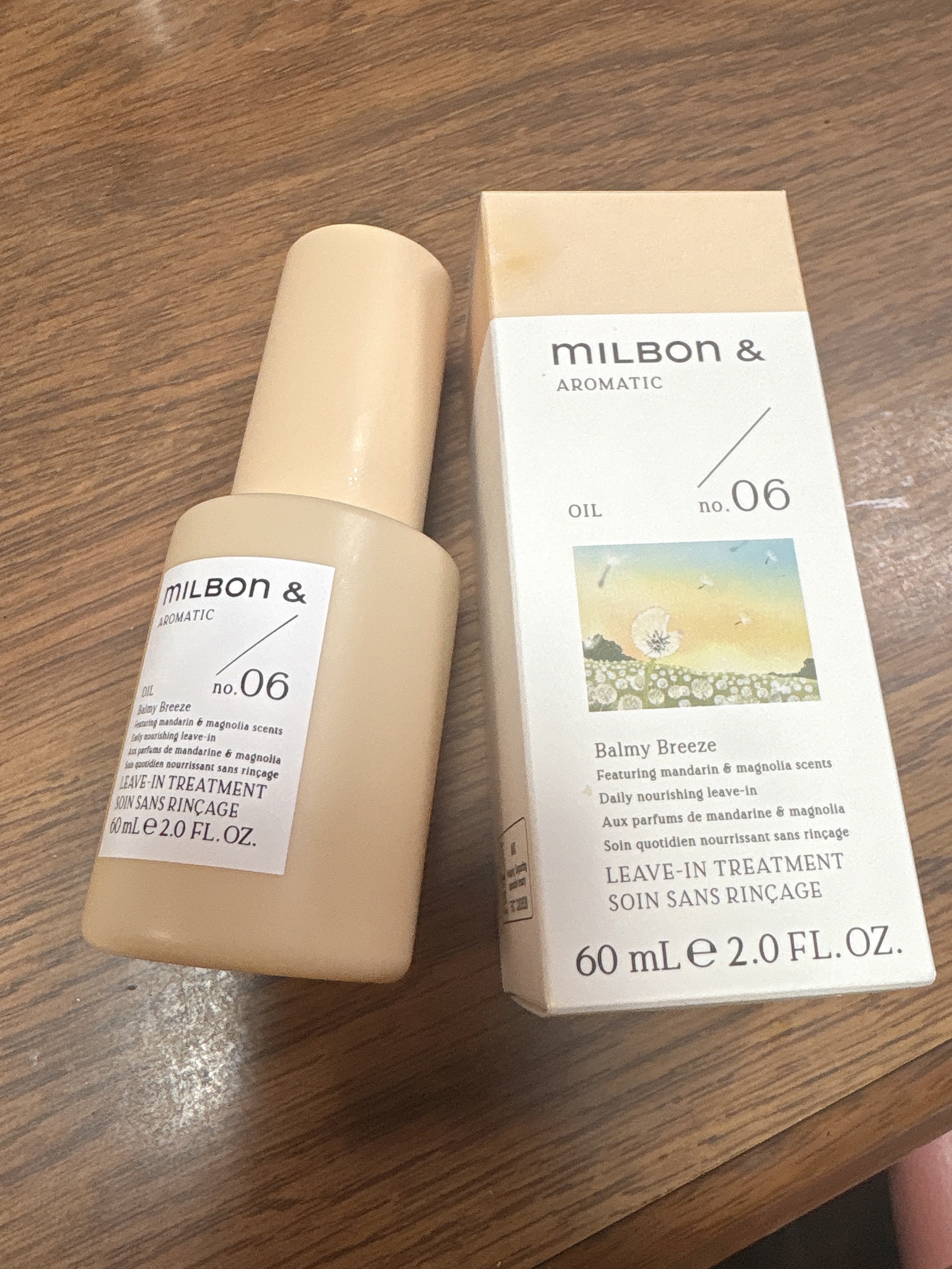 うさぎのクチコミ「【ミルボン アンド オイル no.06】

美容院でヘアオイルを購入したのでレビューします。タ.....」（1枚目）