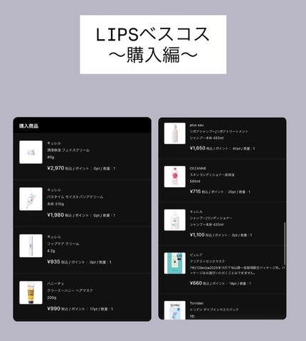 リポアシャンプー/リポアトリートメント/plus eau/市販シャンプーを使ったクチコミ(1枚目)