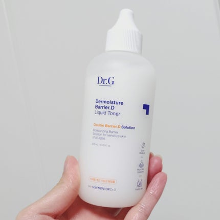 ザモイスチャーバリアDリキッドトナー/Dr.G/化粧水を使ったクチコミ(1枚目)