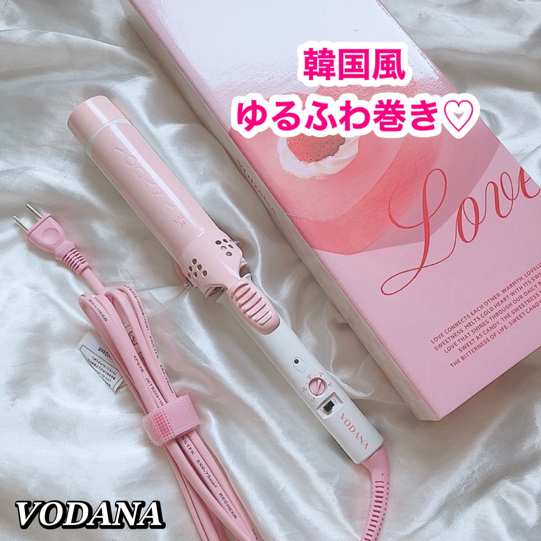 グラムウェーブ カーリングアイロン 36mm/40mm/VODANA (ボダナ)/カールアイロンを使ったクチコミ（1枚目）