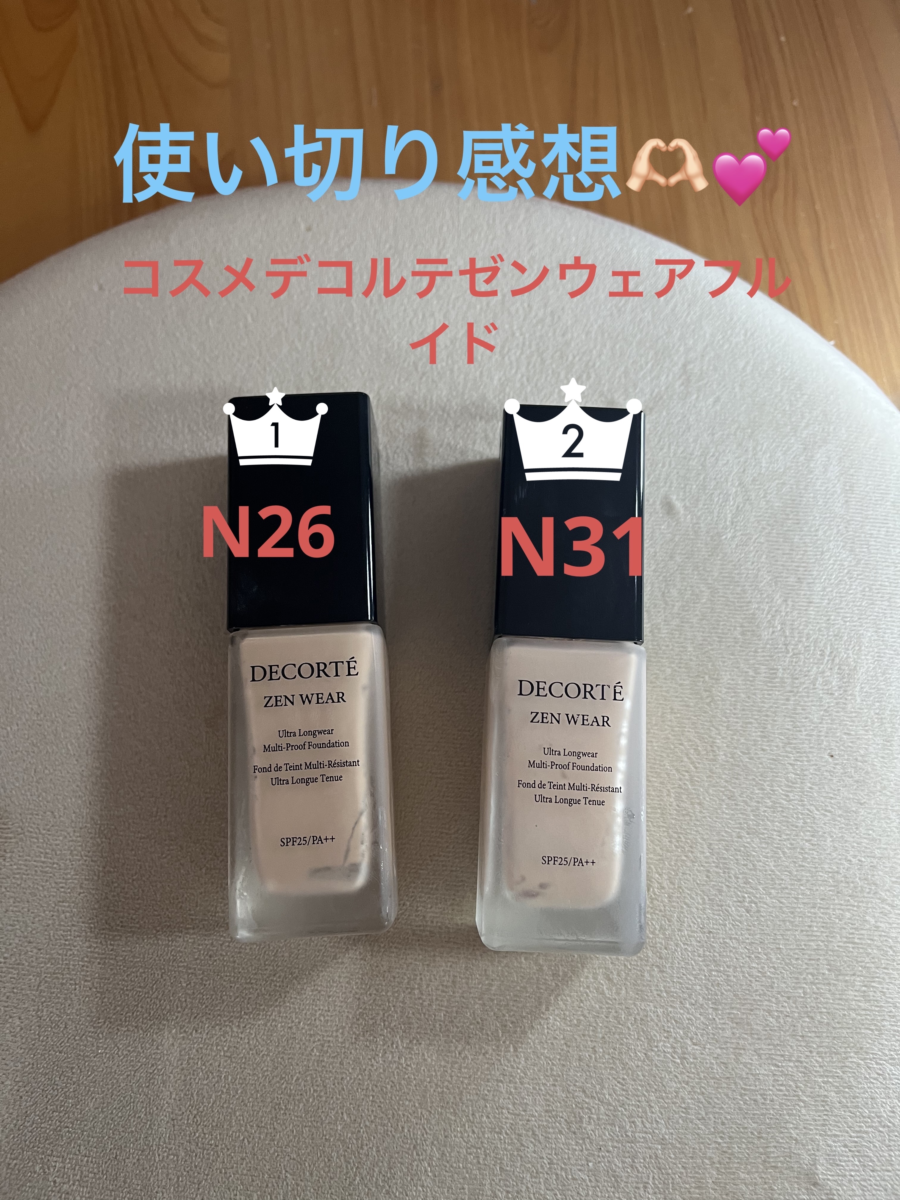 ゼン ウェア フルイド/DECORTÉ/リキッドファンデーションを使ったクチコミ（1枚目）