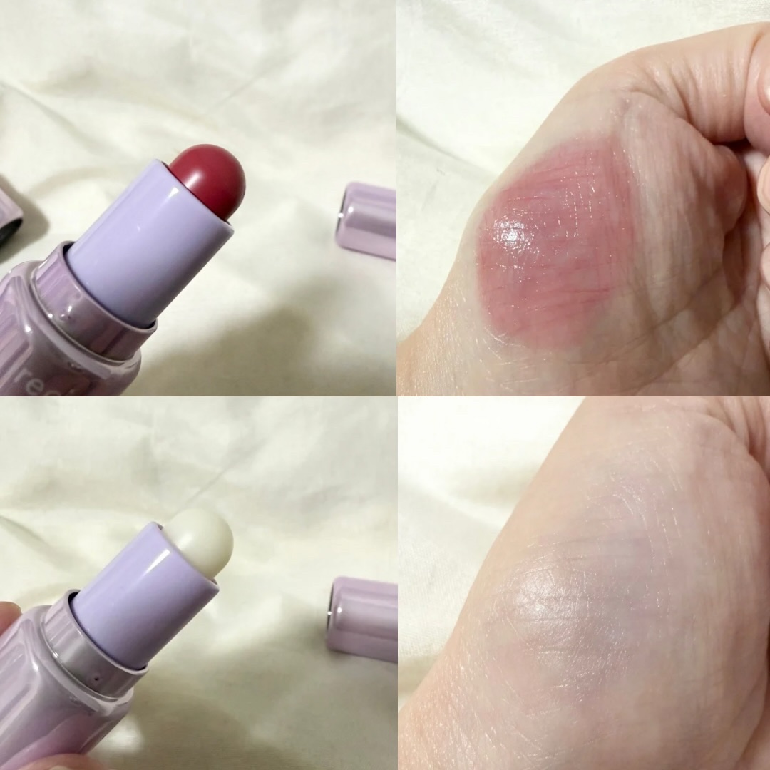 バイブアップライン リップバーム デュオセット/irecipe/メイクアップキットを使ったクチコミ（2枚目）